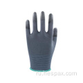 Hespax PU пальцы с покрытием пальца с ловкой точностью работы перчатки